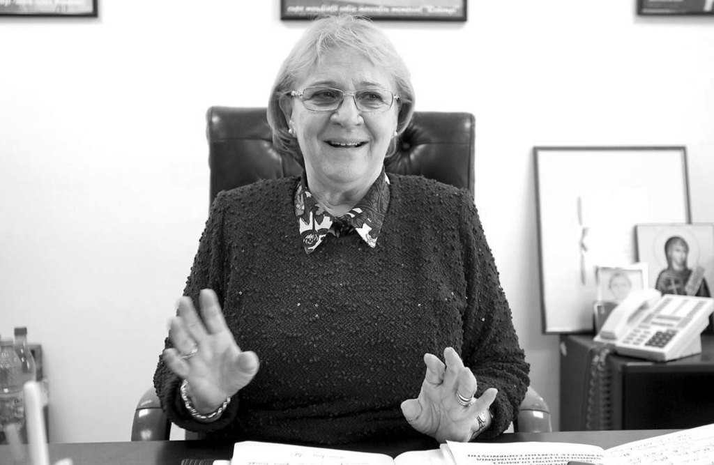 Ana Pascu, fosta mare scrimeră