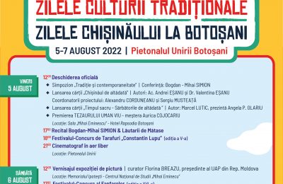 zilele culturii traditionale